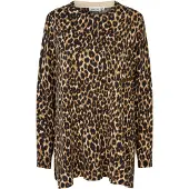 Masai Bluse 'MaFeluci' brun / sort