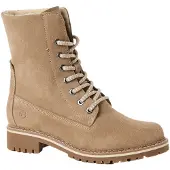Tamaris Snørestøvletter beige