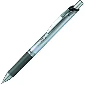 Pentel Mekanisk blyantenergiser 0,5 mm s?lv og lyser?d (PL75-P)