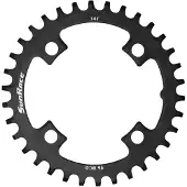 Sunrace Priekinis dantratis CRMS00 Narrow-Wide Steel 96BCD 10/11/12-speed 34T