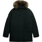 Superdry Superdrytil mænd. M5011929A Everest Faux Fur Parka mørkegrøn (XXL), Casual, Polyester