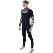 Hurley Plus Printed 3/2 Mm Langærmet Neopren-dragt Med Brystlynlås