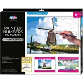 Zieler Paint By Numbers Windmill Malingssæt