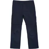 Color Kids Bukser - m. Zip Off - Total Eclipse - - 7 år (122) - Bukser - Bomuld