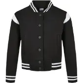 Urban Classics Sweatjakke sort / hvid