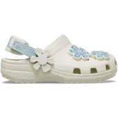 Crocs Classic Denim Flower Adjustable Backstrap Træsko