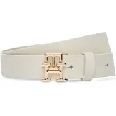 Tommy Hilfiger Bælte 'MODERN' lysebeige / guld