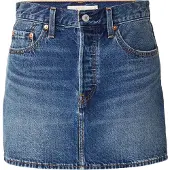 Levi's Nederdel 'Icon Skirt' blue denim