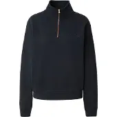 Superdry Essential Logo Embroidered Halv Lynlås Sweatshirt