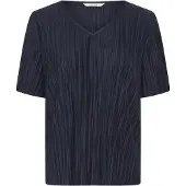 Cream Bluse 'Juniper' navy