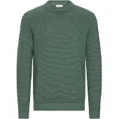 !Solid Pullover 'Valencia' mørkegrøn