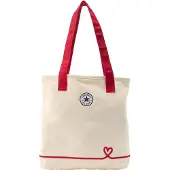 Converse Shopper 'VALENTINE' lysebeige / rød