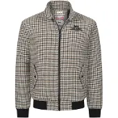 Lonsdale Overgangsjakke 'Tregony' beige / grå / sort
