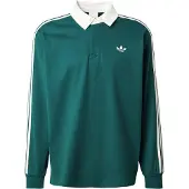 Adidas Originals 3-stripes Rugby Longsleeve Polo, størrelse Small