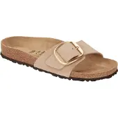 Birkenstock Madrid Big Buckle Nubuck Leather Sandaler