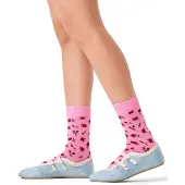 Happy socks Sokker 'Roses Sock Pink' lyserød
