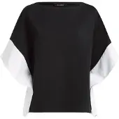 Karl Lagerfeld Bluse sort / hvid