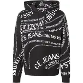 Versace Jeans Couture Sweatshirt '80GAI3H0' sort / hvid