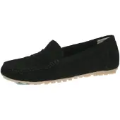 Caprice Moccasin, black, made of Leather without heel, Size 37