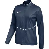 Nike Regnjakke Repel Park 26 - Navy/hvid Kvinde, størrelse X-Large