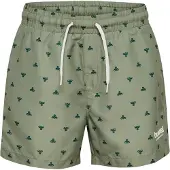 Hummel Badeshorts jade / mørkegrøn
