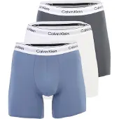 Calvin Klein Boksershorts dueblå / antracit / hvid