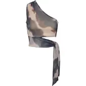 LeGer By Lena Gercke Overdel 'Floria' beige / brun / antracit
