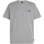 O'Neill Bluser & t-shirts 'Essentials 90s' azur / grå-meleret / sort