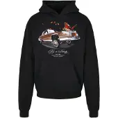 MT Sweatshirt brun / rød / sort / hvid