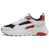 Puma Trinity 2 Sneakers Youth, Shoes, Navy/White/Feather Gray, 38.5