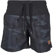Urban Classics Badeshorts røgblå / dueblå / sort