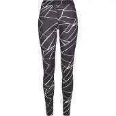 Urban Classics Leggings sort / hvid