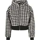 Urban Classics Overgangsjakke sort / hvid