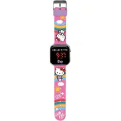 Kids Licensing Skaitmeninis LED laikrodis Hello Kitty Friends