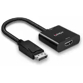 Lindy - Videoadapter - DisplayPort han til HDMI hun - sort