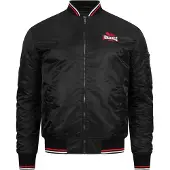 Lonsdale Overgangsjakke 'Carey' rød / sort / hvid