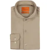 Suitable Sorona skjorte i beige Beige måle