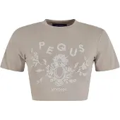 PEQUS Shirts 'Mykonos' greige / offwhite