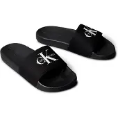 Calvin Klein Pantoletter sort / hvid