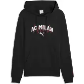 Puma Milan Hættetrøje FtblCulture - Sort/Hvid - , størrelse Large