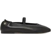 Tommy Hilfiger Ballerinasko med rem sort