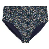 Swim By Zizzi Bikinitrusse navy / gul / grøn