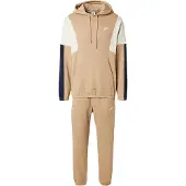 Nike Joggingdragt 'CLUB FLEECE' beige / elfenben / mørkeblå / hvid