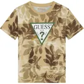 GUESS Shirts khaki / oliven / mørkegrøn / hvid