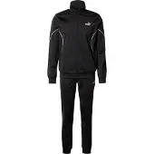 Puma Træningsdragt 'Poly Piping' sort / hvid