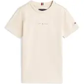 Tommy Hilfiger Kids Sæt 'ESSENTIAL' beige / navy / rød