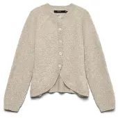 Vero Moda Cardigan 'VMWish' beige-meleret