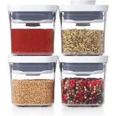 Oxo Sæt med 4 Pop Good Grips / beholdere