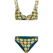 O'Neill Bikini lysegul / mørkegrøn / orange