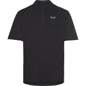 Jack Wolfskin Sucol Halv Lynlås Kortærmet T-shirt